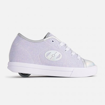 Classic Em Silver Kids Heely Shoe