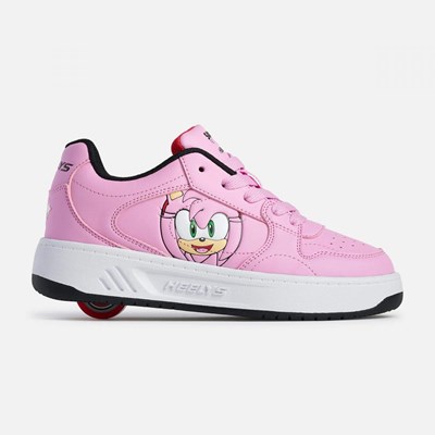 Heelys X Sonic Gio Pink/Black Kids Heely Shoe