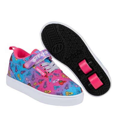 Pro 20 X2 Prints Pink/Cyan Kids Heely X2 Shoe