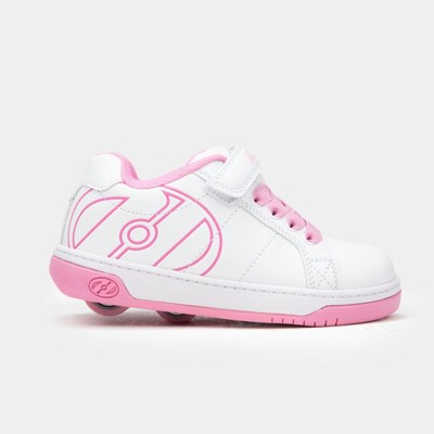 Kolect White/Pink Kids Heely X2 Shoe