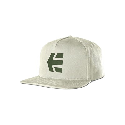 Icon Snapback Cap - Natural