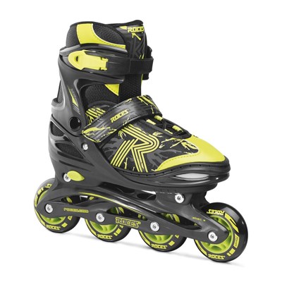 Jokey 3.0 Recreational Inline Skate - Black/Lime