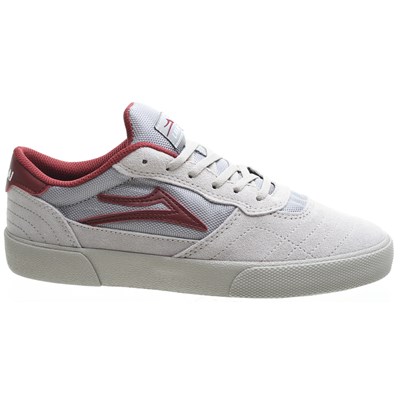 Cambridge Grey/Burgundy Suede Shoe
