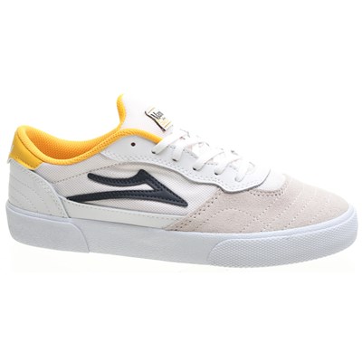 Cambridge Pacheco White/Navy Suede Shoe