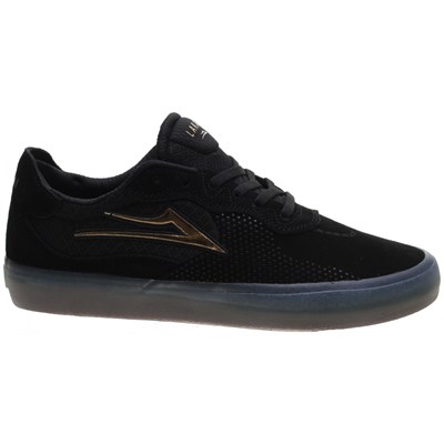 Essex Black/Gold Suede Shoe