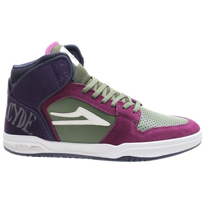 Telford Grape/Olive Suede Shoe