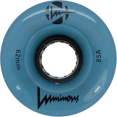 Luminous 62mm 85a Roller Skate Wheel - Blue Glow