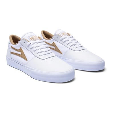 Manchester White Leather Shoe