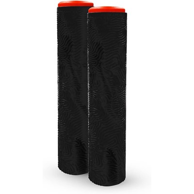 MFX Viral 180mm Handlebar Grind Grips With Bar Ends - Black