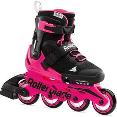 2023 Microblade G Kids Fitness Inline Skate - Black/Pink