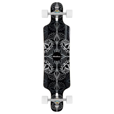ML4100 Solace Drop Through 36 x 9inch Complete Longboard - Black