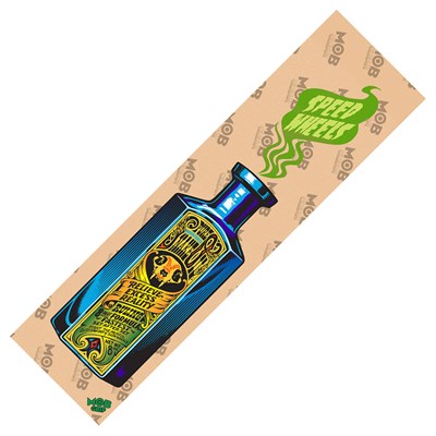 Speed Wheels SC Snake Oil Skateboard Griptape - Clear
