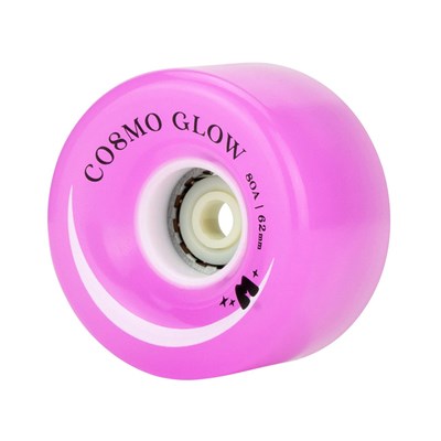 Cosmo Glow 62/32mm 80A Roller Skate Wheels - Purple Haze