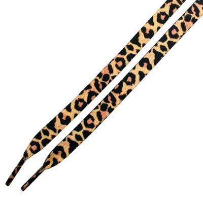 Panther Rollerskate Laces - Leopard