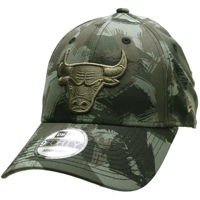 Chicago Bulls Painted AOP 9FORTY Cap