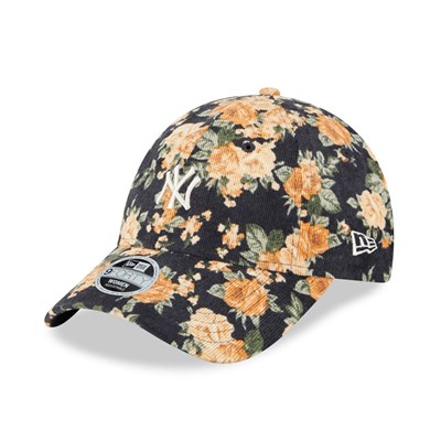 Womens New York Yankees Floral Cord 9FORTY Cap