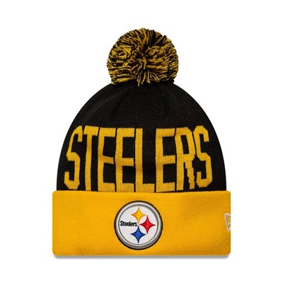 NFL ISG25 Sideline Knit Dublin Game Beanie - Pittsburgh Steelers