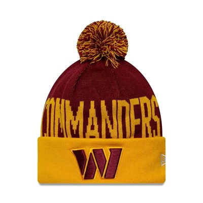 NFL ISG25 Sideline Knit Madrid Game Beanie - Washington Commanders