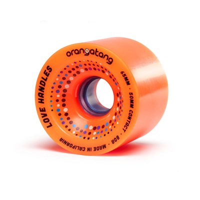 Love Handles Longboard Wheels - Orange 80a