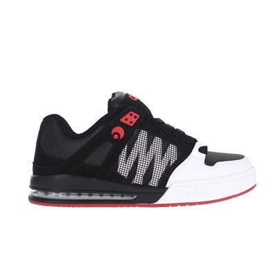 Pixel White/Black/Red Shoe