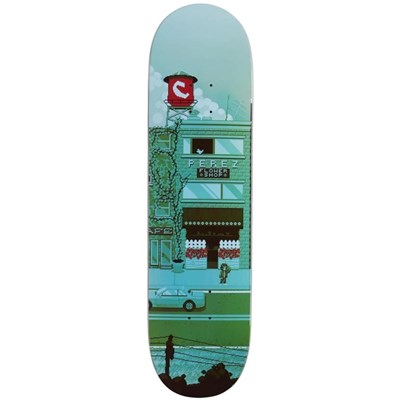 Stevie Perez Pixel City 8.4inch Skateboard Deck