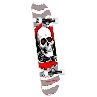 Ripper One Off  #242 8 Complete Skateboard - Silver