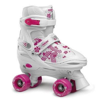Quaddy 3.0 Recreational Inline Skate - White/Pink