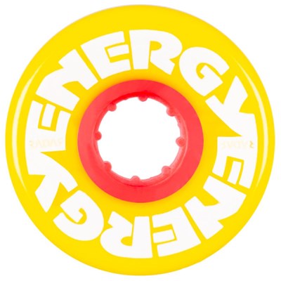 Energy 57mm 78a Roller Skate Wheels - Yellow