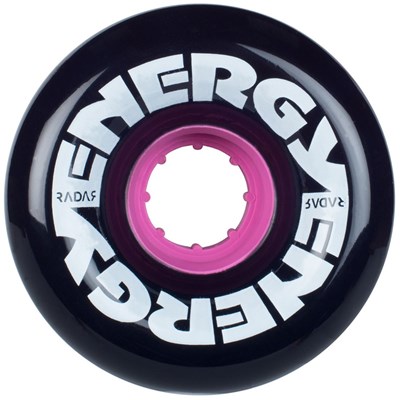 Energy 65 - 65mm/78a Roller Skate Wheels - Black