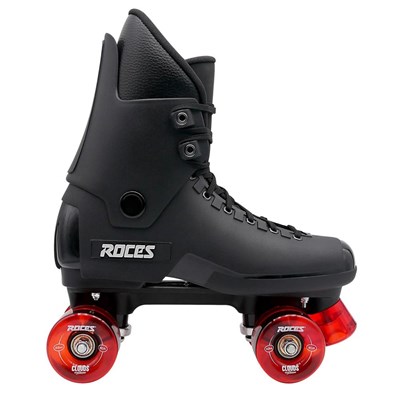 Pro 80 Quantum Quad Roller Skates - Black/Red