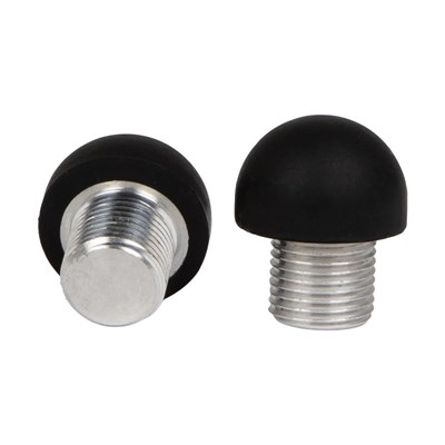 Rubber Jam Plugs - Black