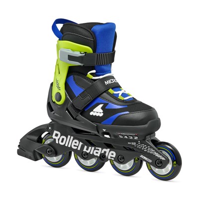 2025 Microblade Kids Fitness Inline Skate - Black/Blue