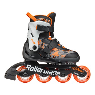 Microblade SL Kids Fitness Inline Skate - Black/Orange