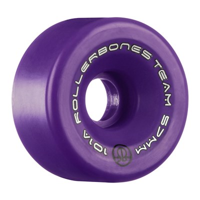 Team Logo 101a 57mm Artistic Roller Skate Wheels - Purple