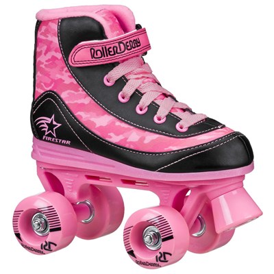 Firestar V2.0 Pink/Camo Quad Roller Skates