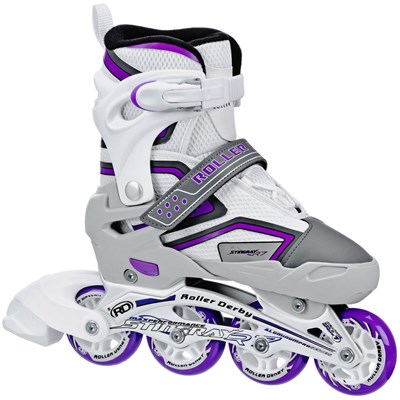 Stingray R7 White/Lilac Childrens Inline Skate