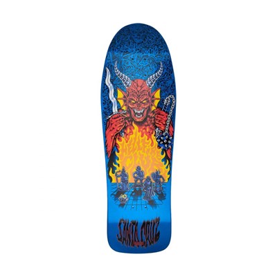Stranger Things Knox Hellfire Blue 10.07inch Skateboard Deck