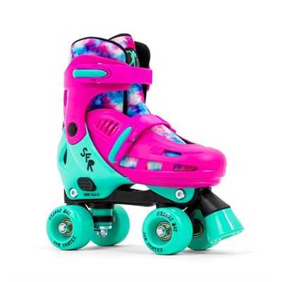 Hurricane IV Tie-Dye Quad Roller Skates