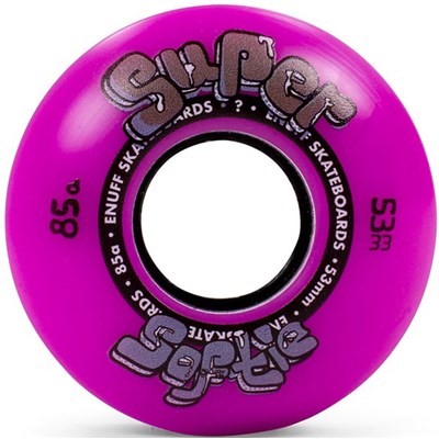 Super Softie 53mm Skateboard Wheels - Purple