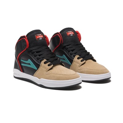 Telford Tan/Black Leather Shoe