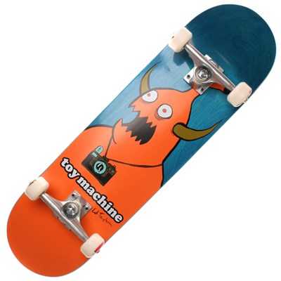 Templeton Camera Monster 8.5inch Complete Skateboard - Blue