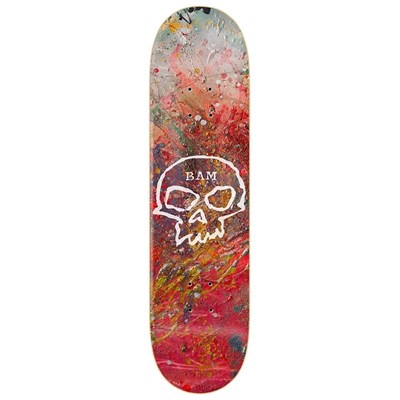 Bam Single Skull 8.25inch Skateboard Deck