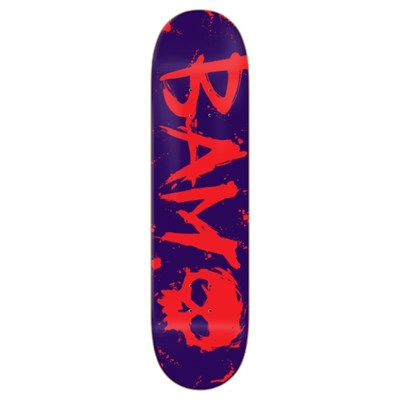 Bam Purple Blood 8.25inch Skateboard Deck