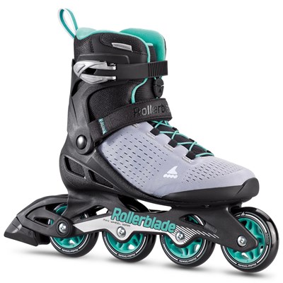 Zetrablade Elite W Womens Fitness Inline Skate - Black/Light Blue
