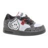 Willy Jr Grey/White/Red Kids Shoe