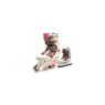 Orion White/Pink Inline Skates/Ice Skates