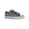 Big Skool Black/White Small Checkerboard Toddler Shoe DWOCK2