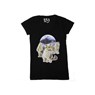Moon Cat Black S/S Tee