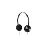Apollo 3-Button Mic All Black Headphones