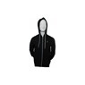 Icon Slim Zip Fleece Hoody - Black